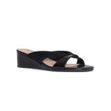 Contessa Wedge Sandals - Black