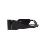 Contessa Wedge Sandals - Black