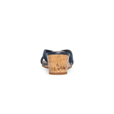 Contessa Wedge Sandals - Navy