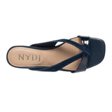 Contessa Wedge Sandals - Navy