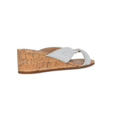 Contessa Wedge Sandals - Silver