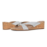 Contessa Wedge Sandals - Silver