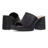 Dewi Platform Sandals - Black