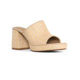 Dewi Platform Sandals - Natural