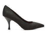 Evie Denim Pumps - Black