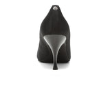 Evie Denim Pumps - Black