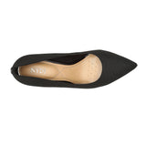 Evie Denim Pumps - Black