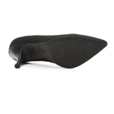Evie Denim Pumps - Black
