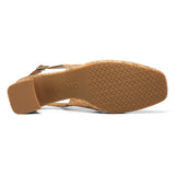 Faelynn Slingback Heels - Natural