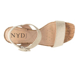 Gaiana High Heel Sandals - Gold