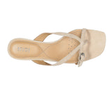 Glam Block Heel Sandals - Sand