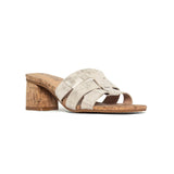 Gloriana Mule Sandals - Pewter