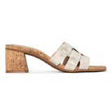 Gloriana Mule Sandals - Pewter