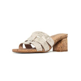 Gloriana Mule Sandals - Pewter