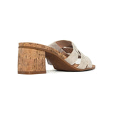 Gloriana Mule Sandals - Pewter