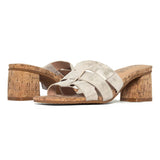 Gloriana Mule Sandals - Pewter