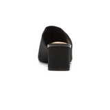 Gwen Stretch Mules - Black