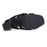 Loreri Mule Sandals - Black