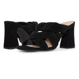 Loreri Mule Sandals - Black