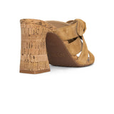 Loreri Mule Sandals - Cognac