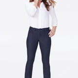 Billie Mini Bootcut Jeans - Dark Enzyme