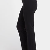 Pull-On Slim Ankle Trouser Pants - Black
