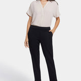 Cassidy Ankle Pull-On Trouser Pants - Black