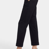 Cassidy Ankle Pull-On Trouser Pants - Black