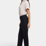 Cassidy Ankle Pull-On Trouser Pants - Black