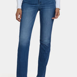 Marilyn Straight Jeans - Cool Marine