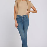 No Gapper™ Marilyn Straight Jeans - Breezy Palms