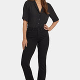 Marilyn Straight Jeans - Black Rinse