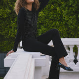 Marilyn Straight Jeans - Black Rinse