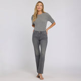 No Gapper™ Marilyn Straight Jeans - Dusty Ash