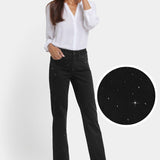 Marilyn Straight Jeans - Black Rinse