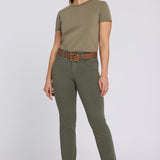 No Gapper™ Marilyn Straight Jeans - Desert Green