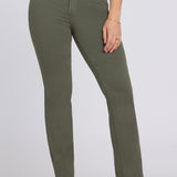 No Gapper™ Marilyn Straight Jeans - Desert Green