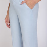 Marilyn Straight Pants - Blue Clover