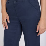 Marilyn Straight Pants - Oxford Navy