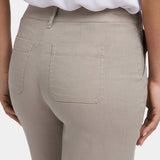Wide Leg Cargo Capri Pants - Saddlewood