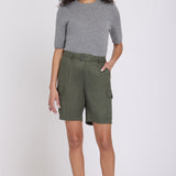 Cargo Bermuda Shorts - Desert Green
