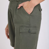Cargo Bermuda Shorts - Desert Green