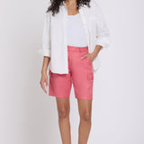 Cargo Bermuda Shorts - Desert Rose