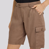 Cargo Bermuda Shorts - Toasted Coconut