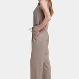 Relaxed Drawstring Pull-On Pants - Saddlewood