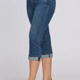 Marilyn Straight Crop Jeans - Sunset Villa