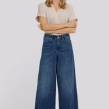 Nova Super Wide Leg Jeans - Blue Mirage