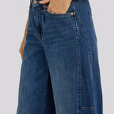 Nova Super Wide Leg Jeans - Blue Mirage