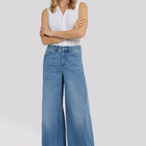 Nova Super Wide Leg Jeans - Vista Lakes