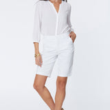 Bermuda 11 Inch Twill Shorts - Optic White
